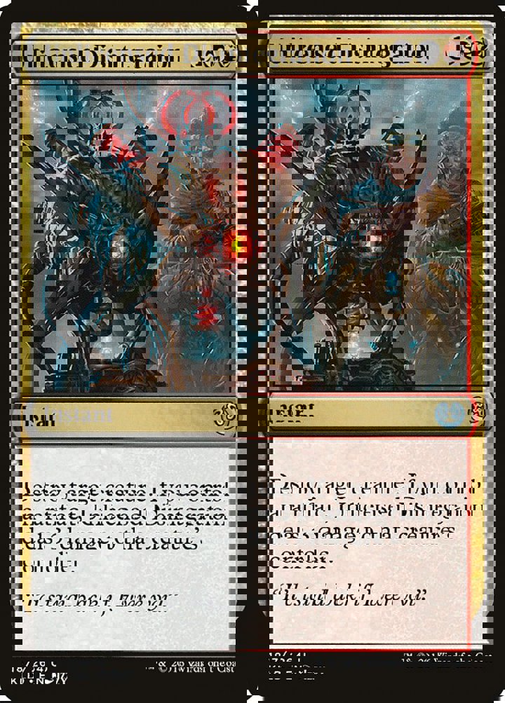 Unlicensed Disintegration