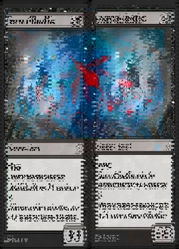 Swarm of Bloodflies