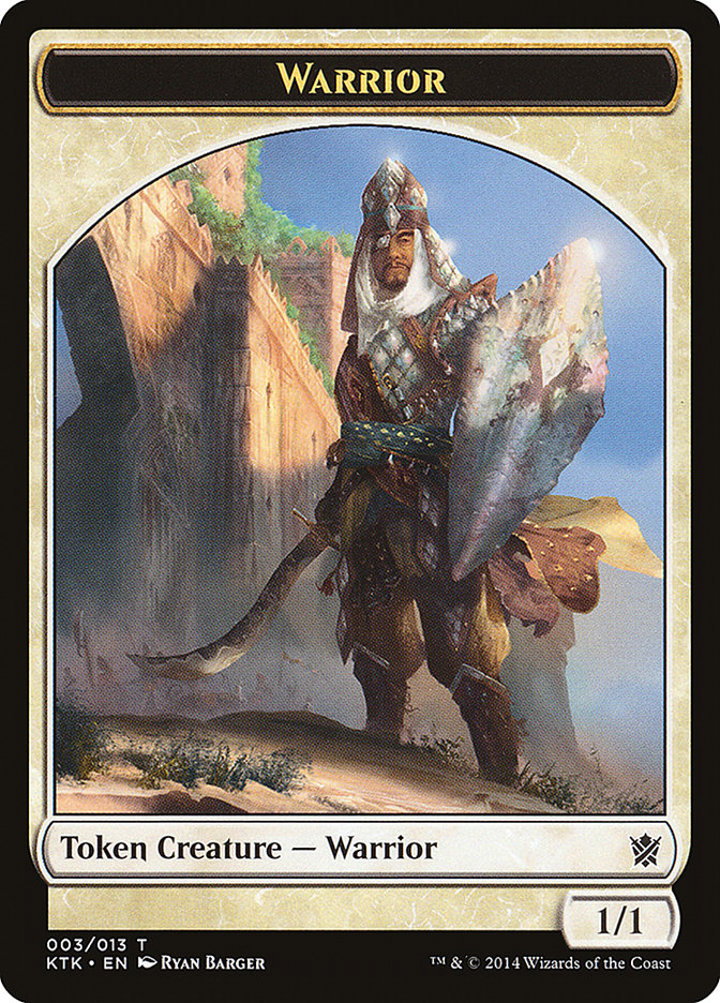 Warrior Token (White 1/1) (V.1)
