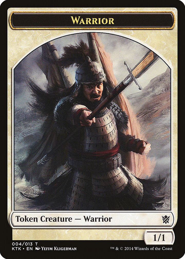 Warrior Token (White 1/1) (V.2)