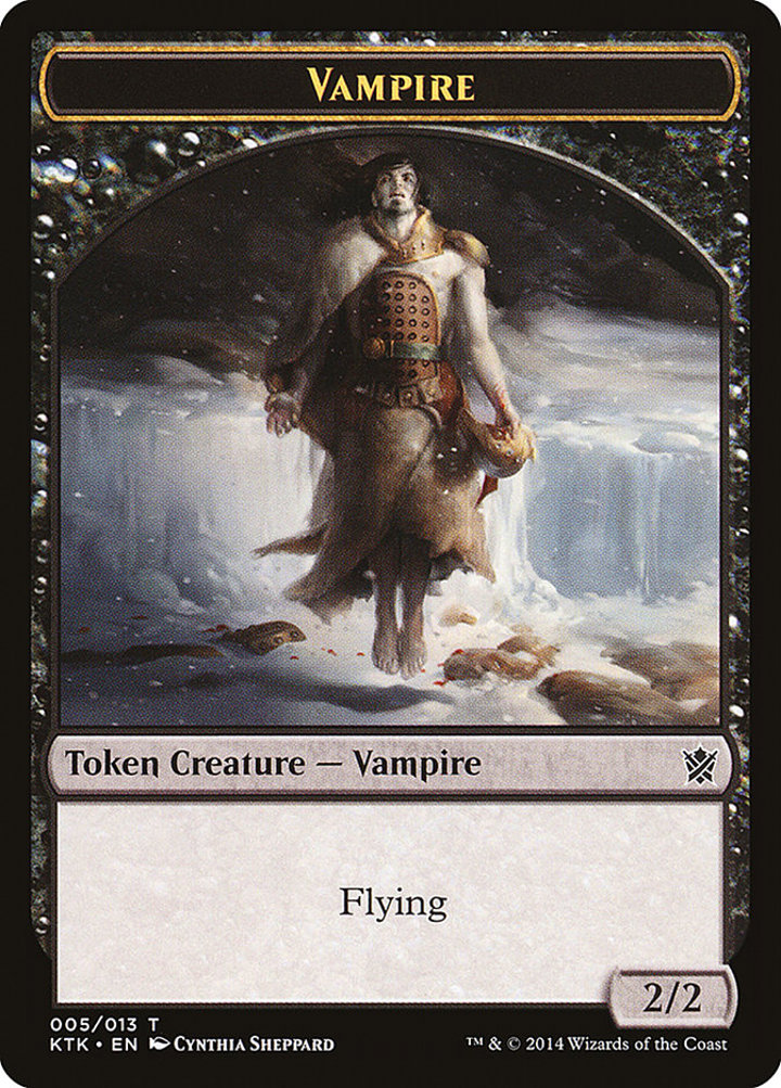 Vampire Token (Black 2/2)