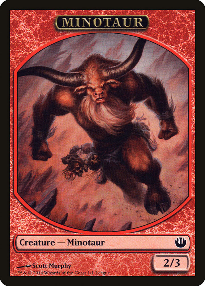 Minotaur Token (Red 2/3)
