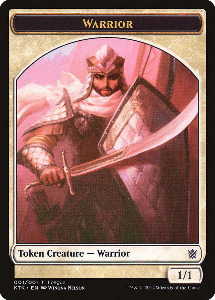 Warrior Token (White 1/1)