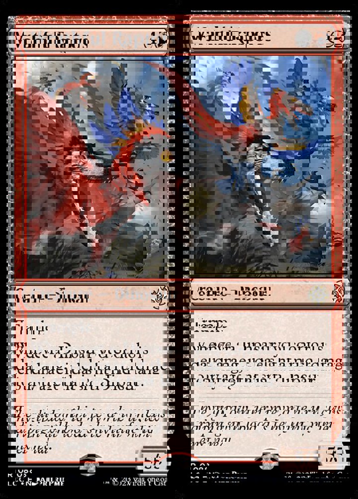 Wrathful Raptors