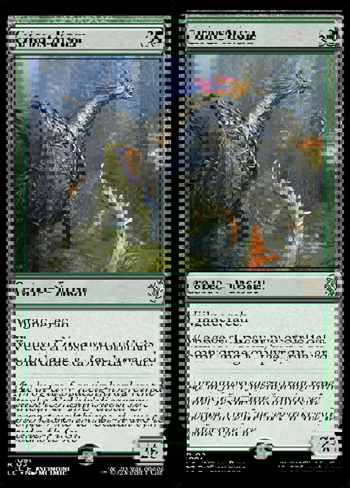 Curious Altisaur