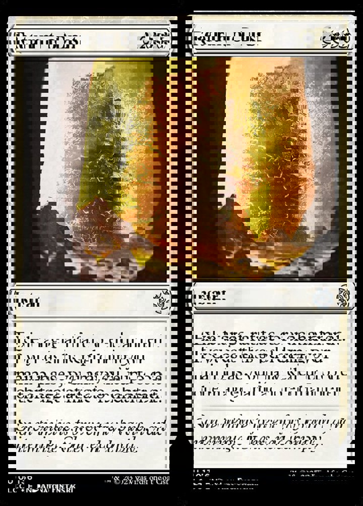 Return to Dust