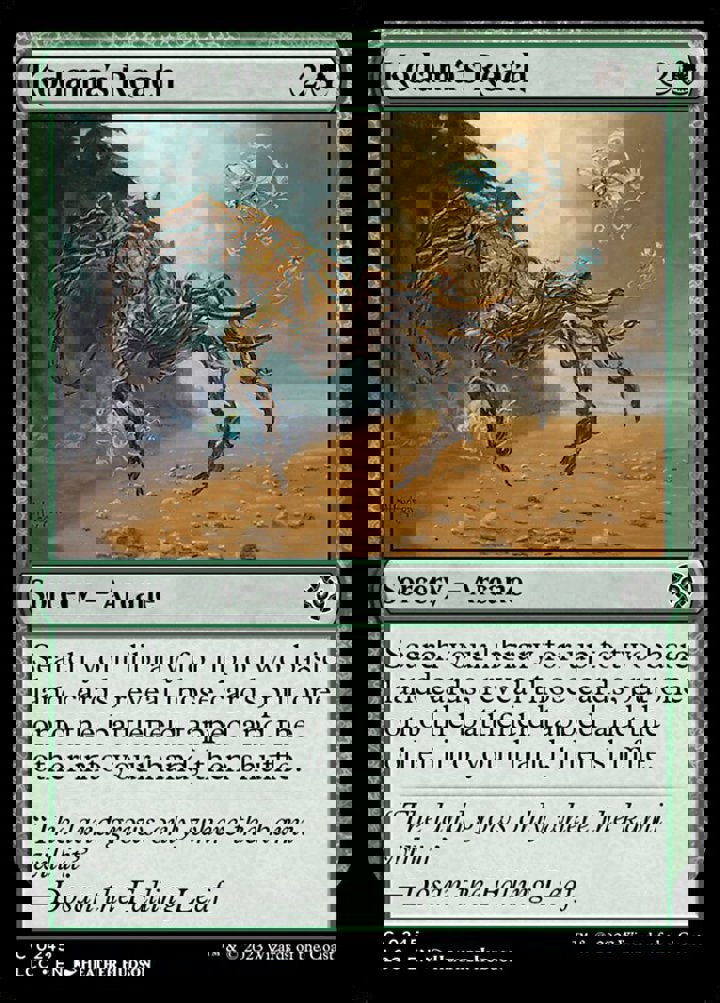 Kodama's Reach