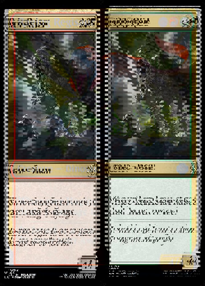 Raging Regisaur