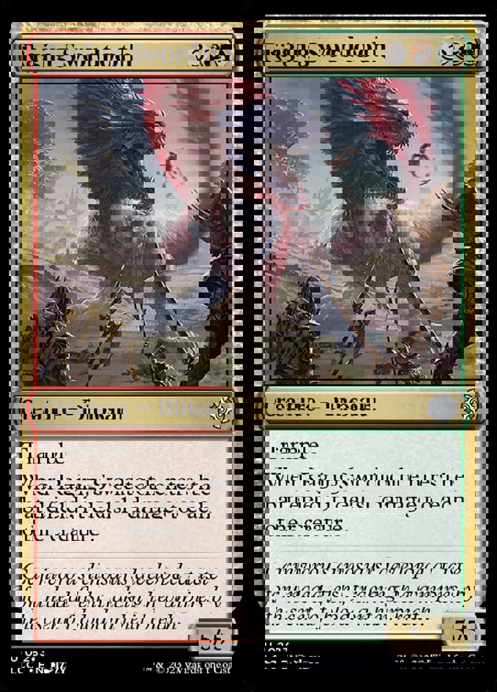 Raging Swordtooth