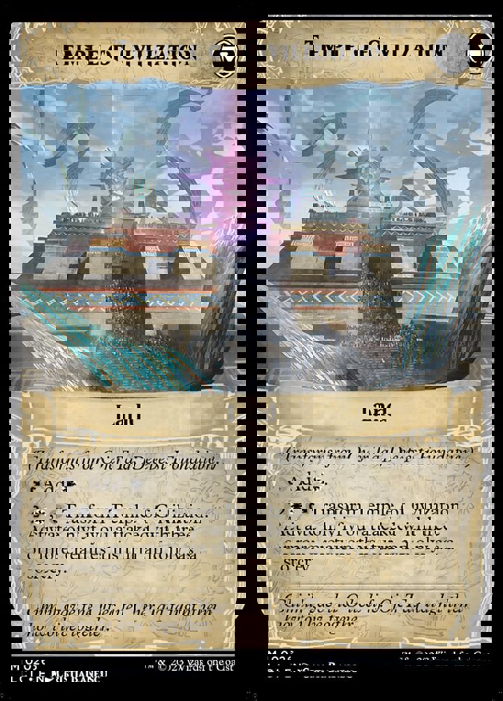 Ojer Taq, Deepest Foundation // Temple of Civilization