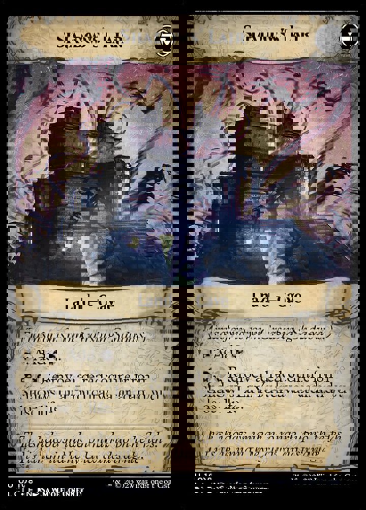 Grasping Shadows // Shadows' Lair