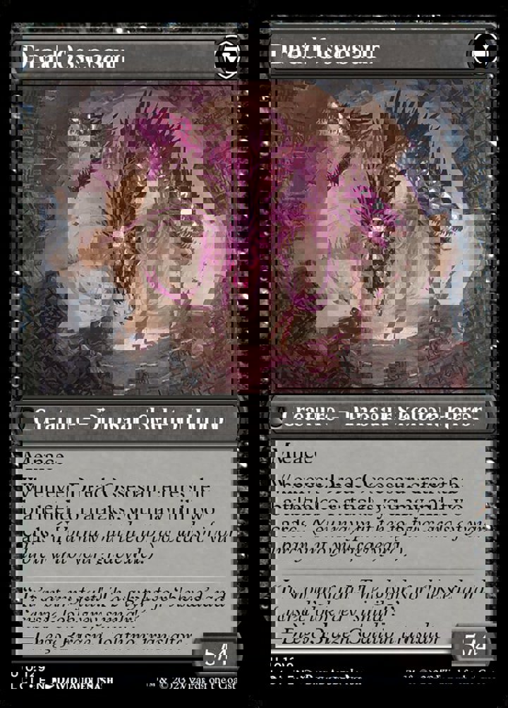 Visage of Dread // Dread Osseosaur