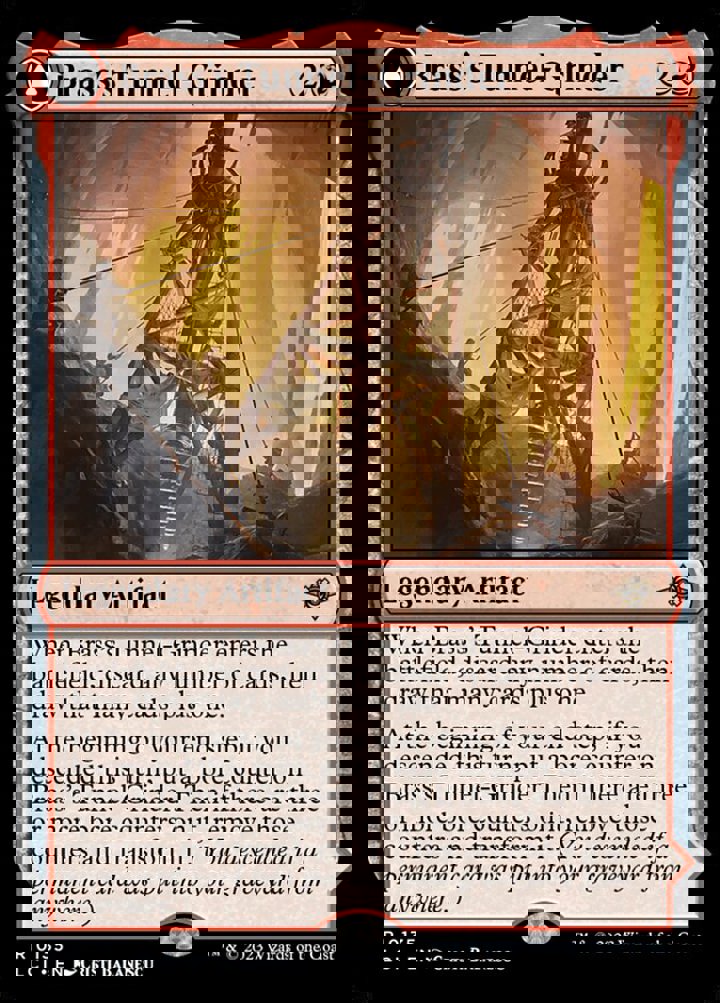 Brass's Tunnel-Grinder // Tecutlan, the Searing Rift