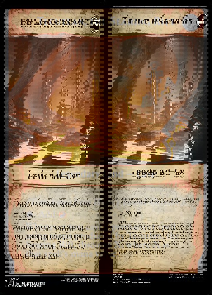 Brass's Tunnel-Grinder // Tecutlan, the Searing Rift