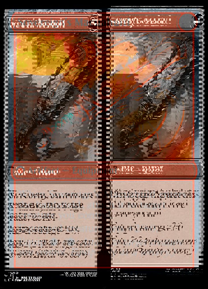 Idol of the Deep King // Sovereign's Macuahuitl