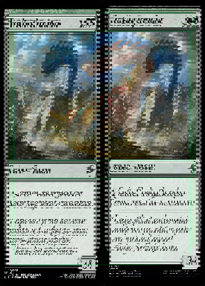 Thrashing Brontodon