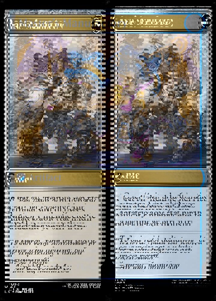 Master's Guide-Mural // Master's Manufactory