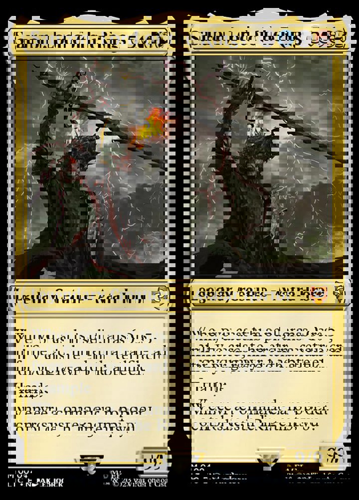Sauron, Lord of the Rings