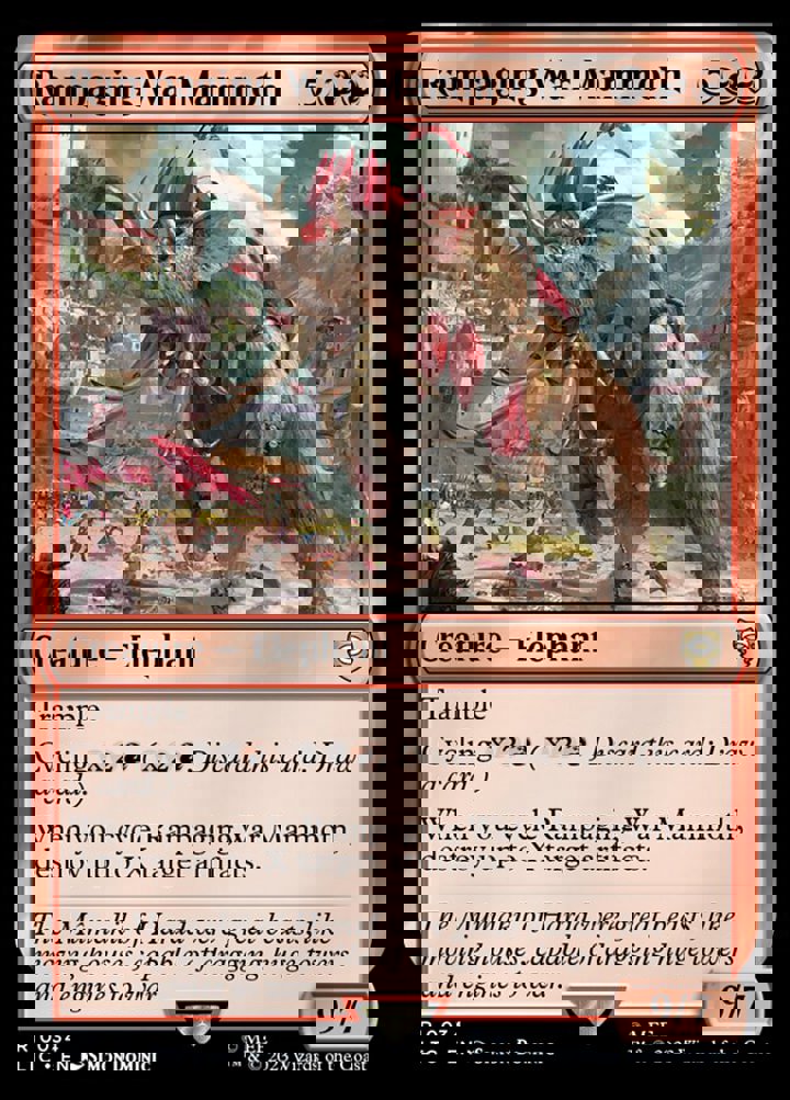 Rampaging War Mammoth