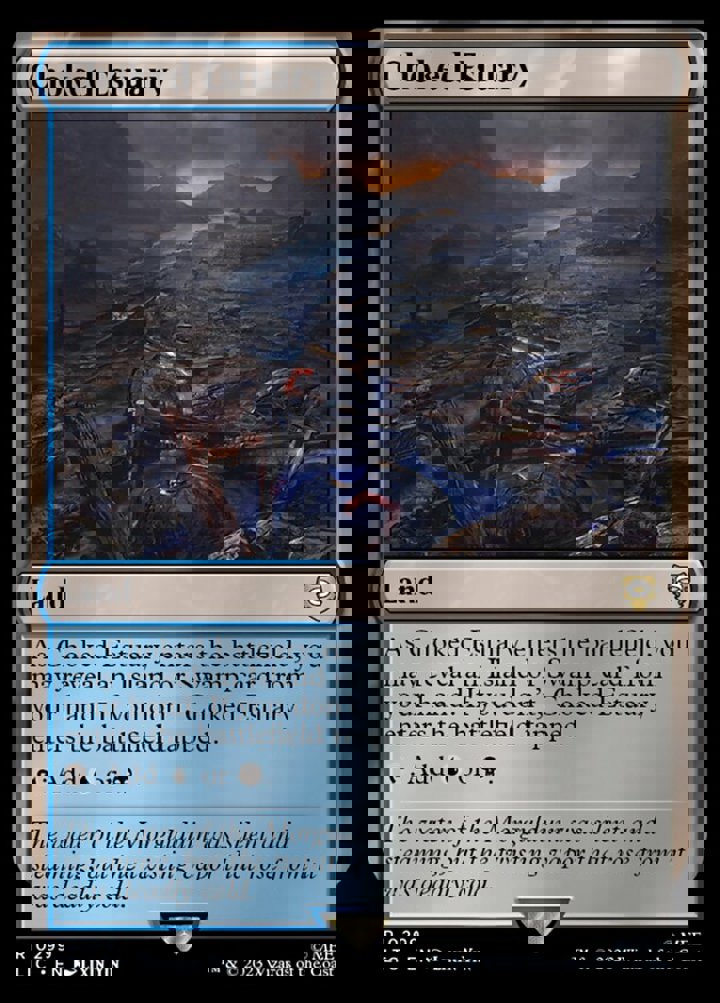 Choked Estuary