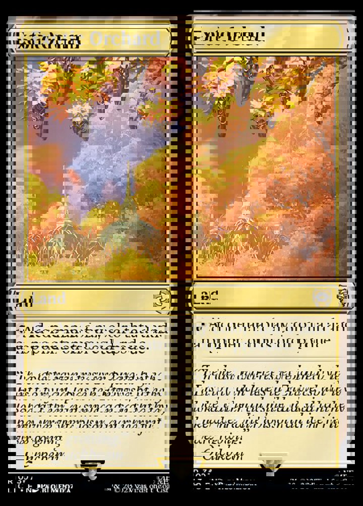 Exotic Orchard