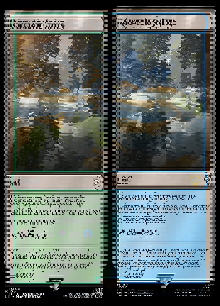 Rejuvenating Springs