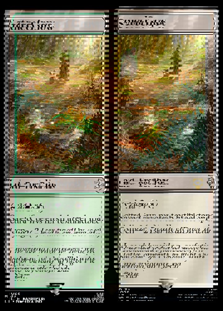 Scattered Groves