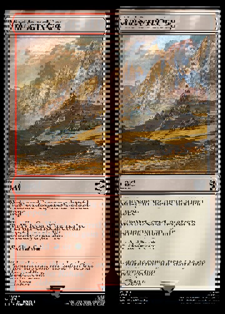Wind-Scarred Crag
