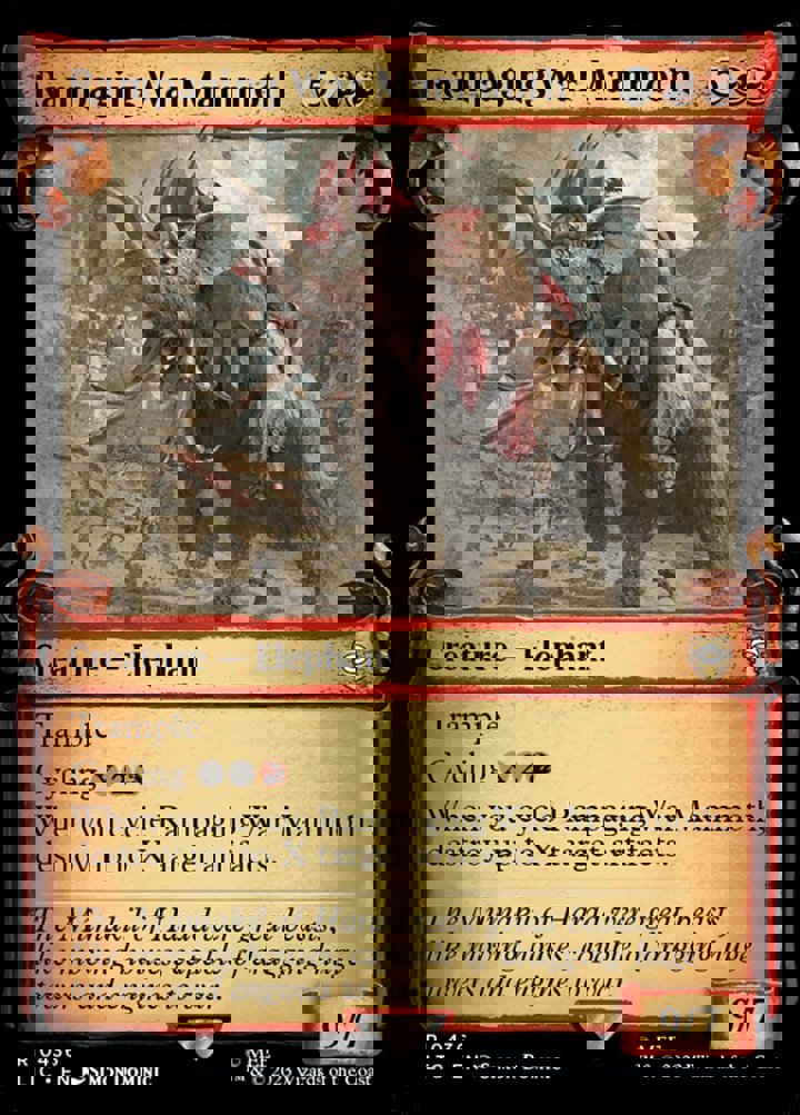 Rampaging War Mammoth (V.1)