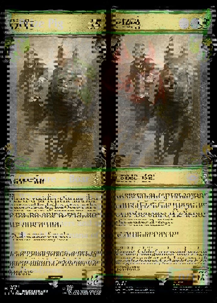 Prize Pig (V.1)