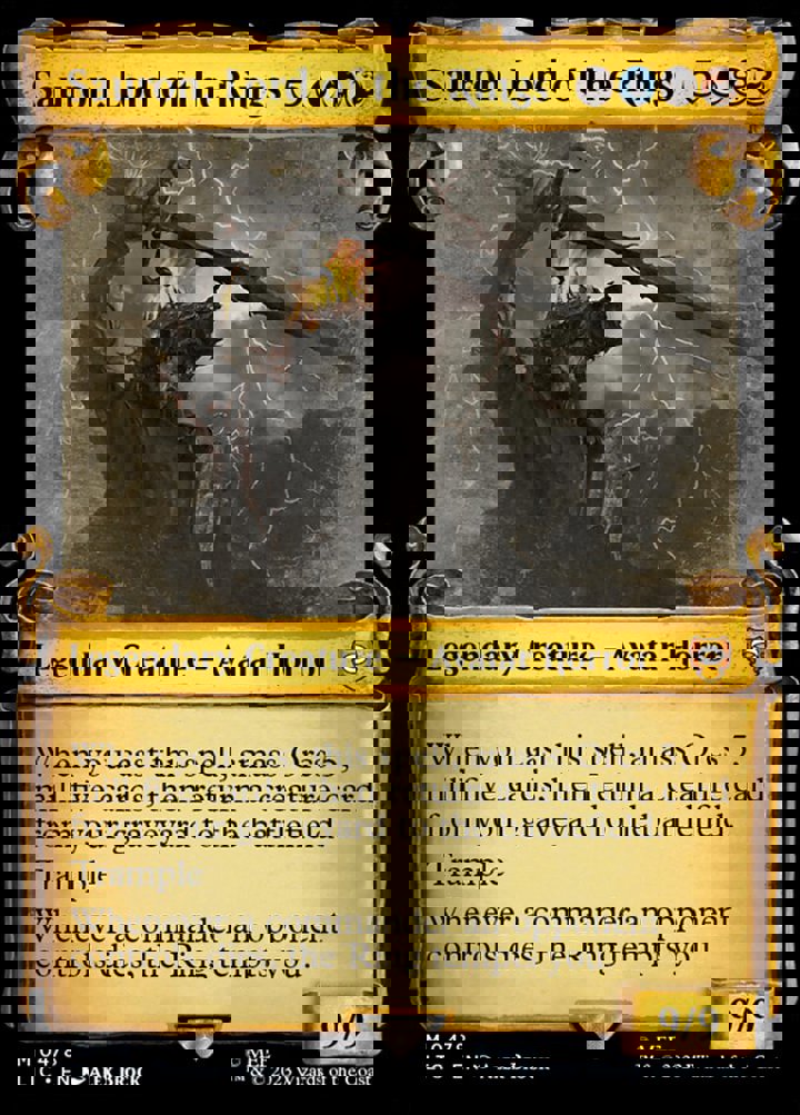 Sauron, Lord of the Rings (V.1)