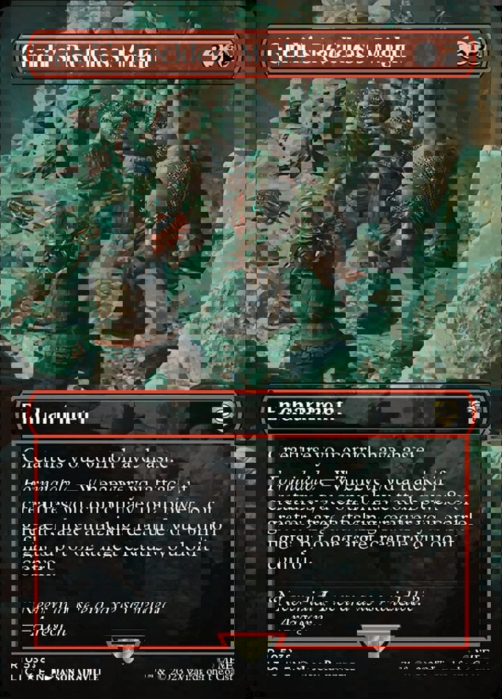 Gimli's Reckless Might (V.2)