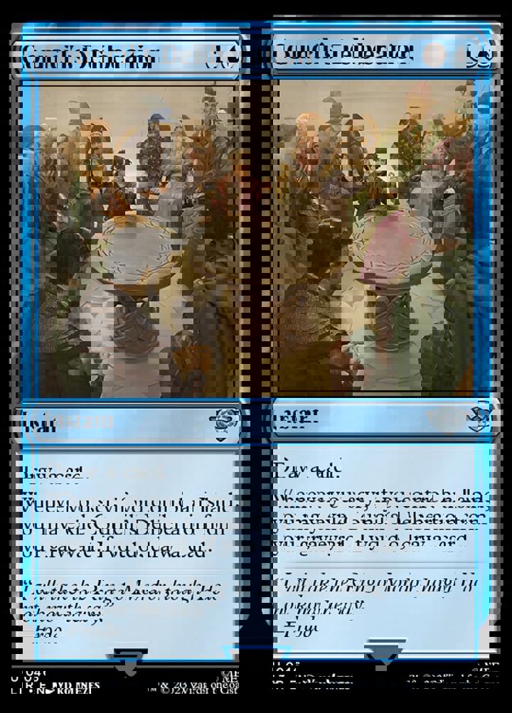 Council's Deliberation