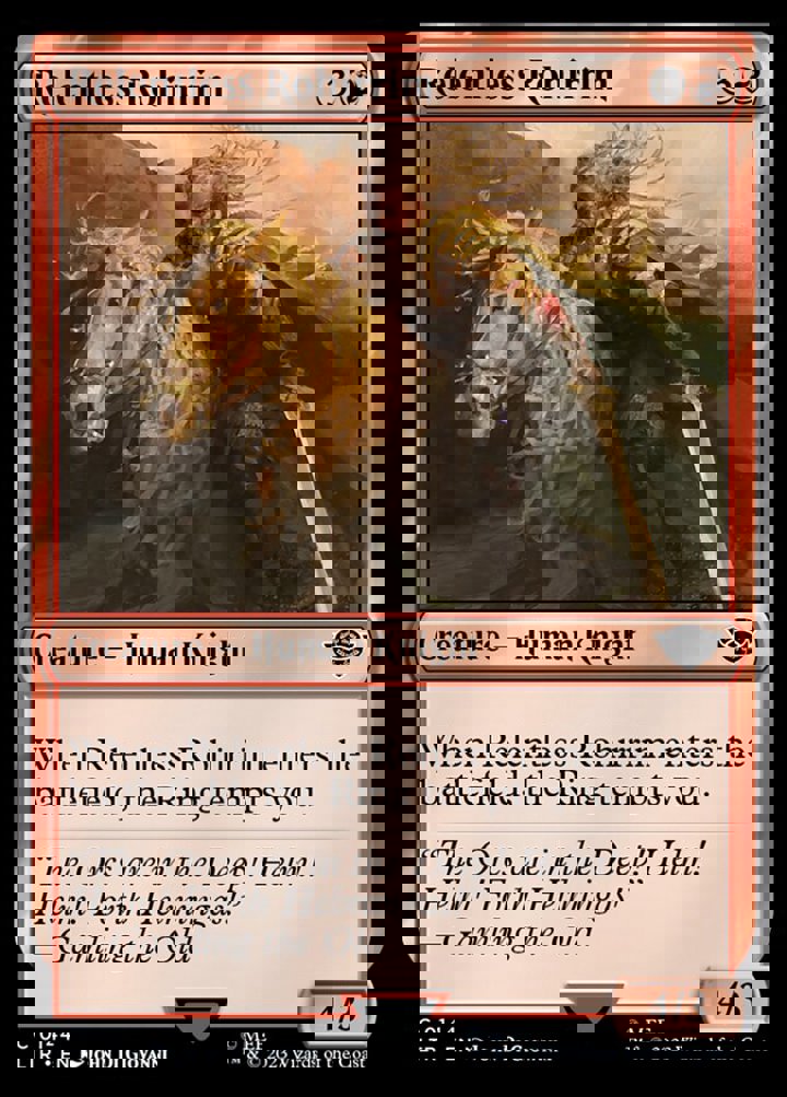 Relentless Rohirrim