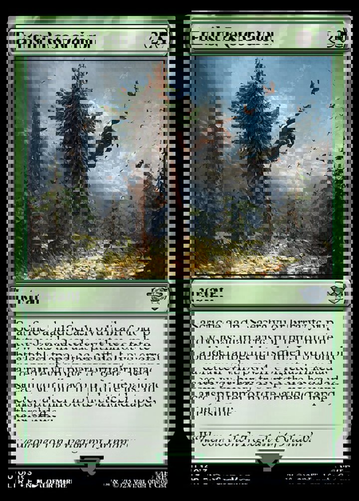 Entish Restoration