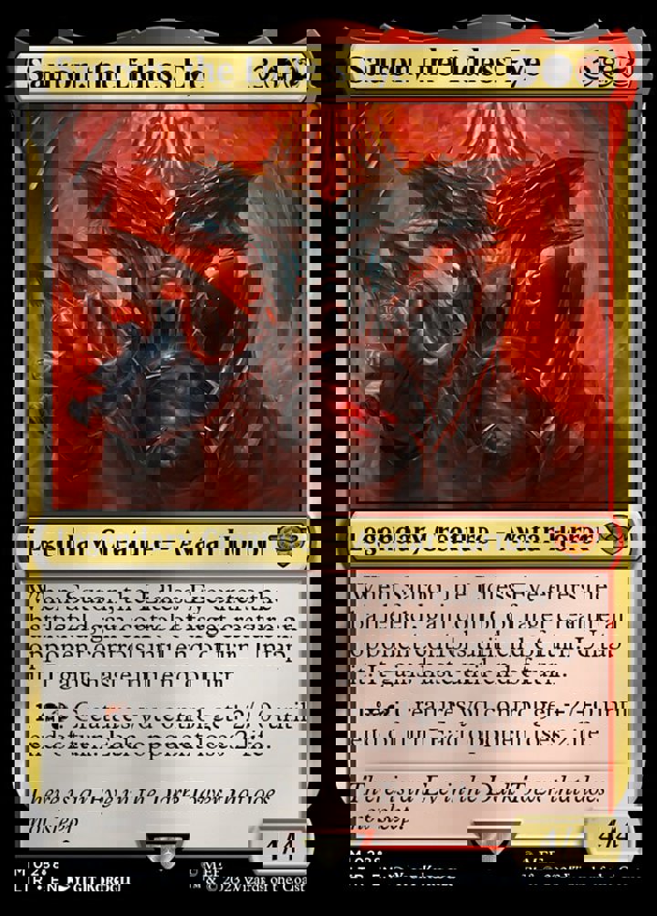 Sauron, the Lidless Eye (V.1)