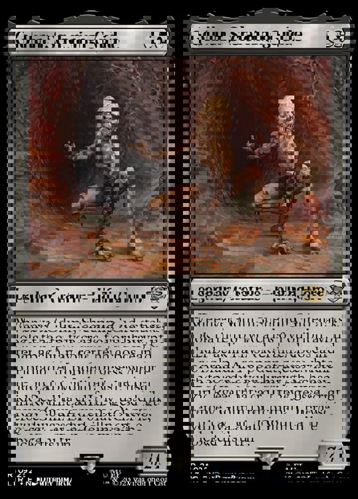 Gollum, Scheming Guide (V.1)