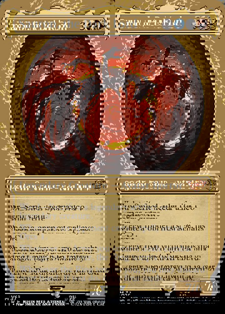 Sauron, the Dark Lord