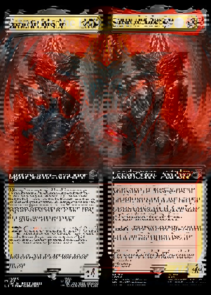 Sauron, the Lidless Eye (V.2)