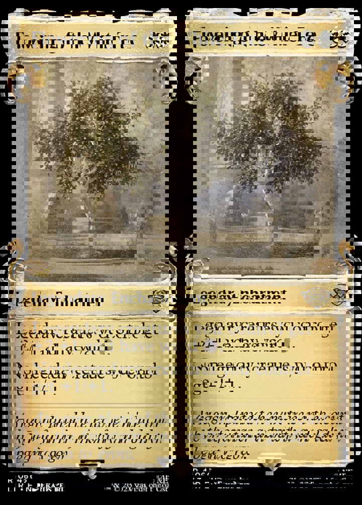 Flowering of the White Tree (V.1)
