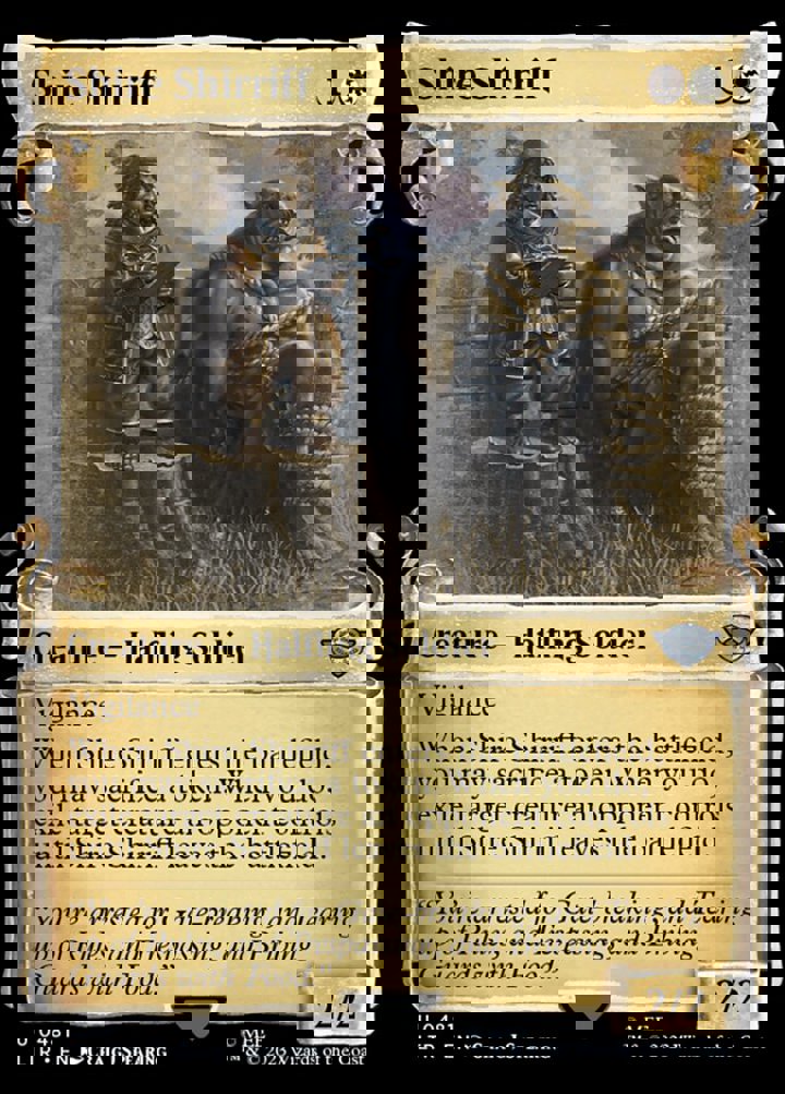 Shire Shirriff (V.1)