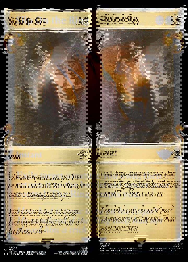 Slip On the Ring (V.1)