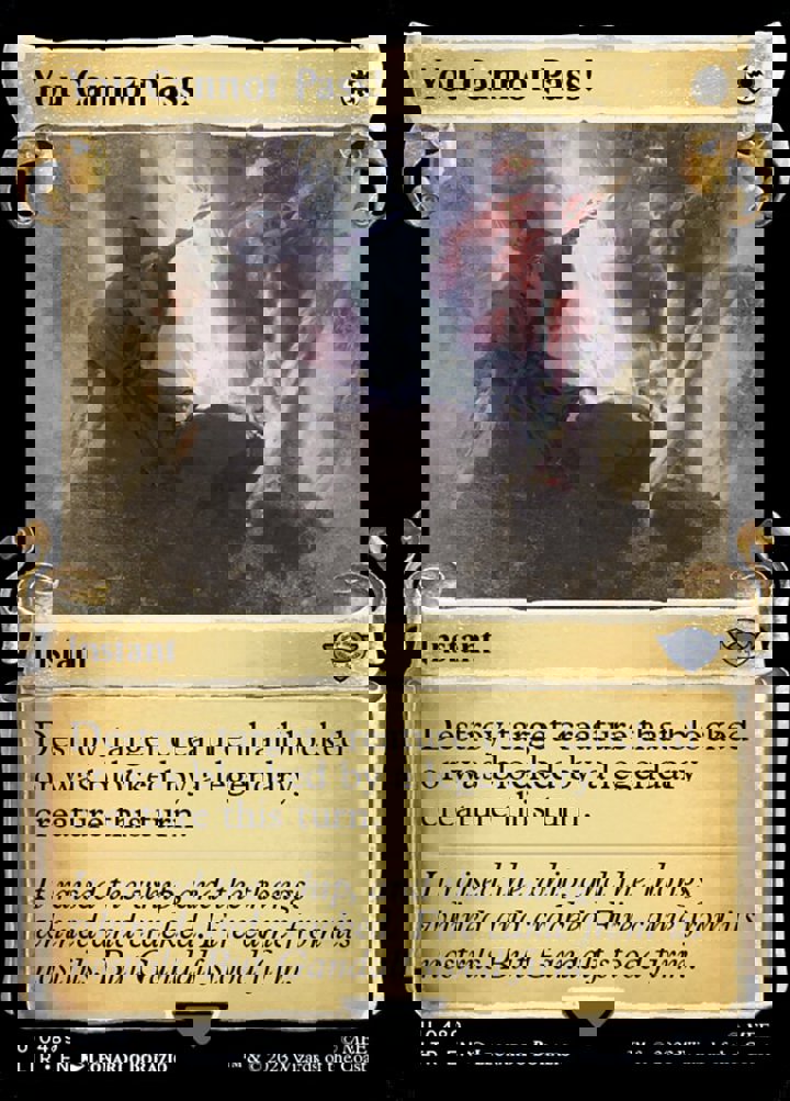 You Cannot Pass! (V.1)