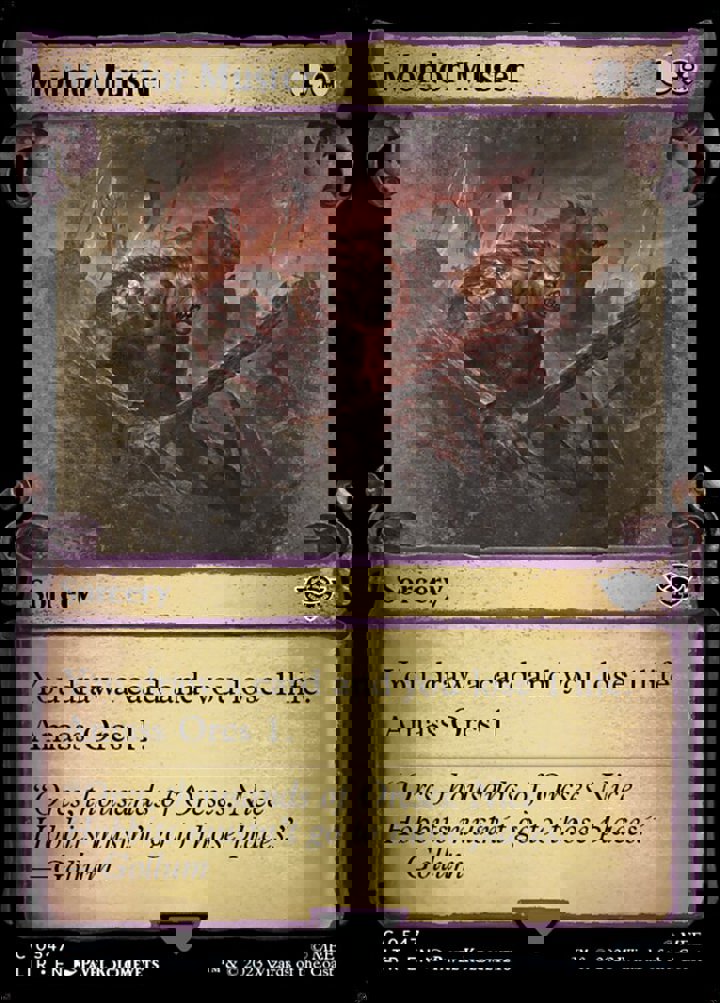 Mordor Muster (V.1)