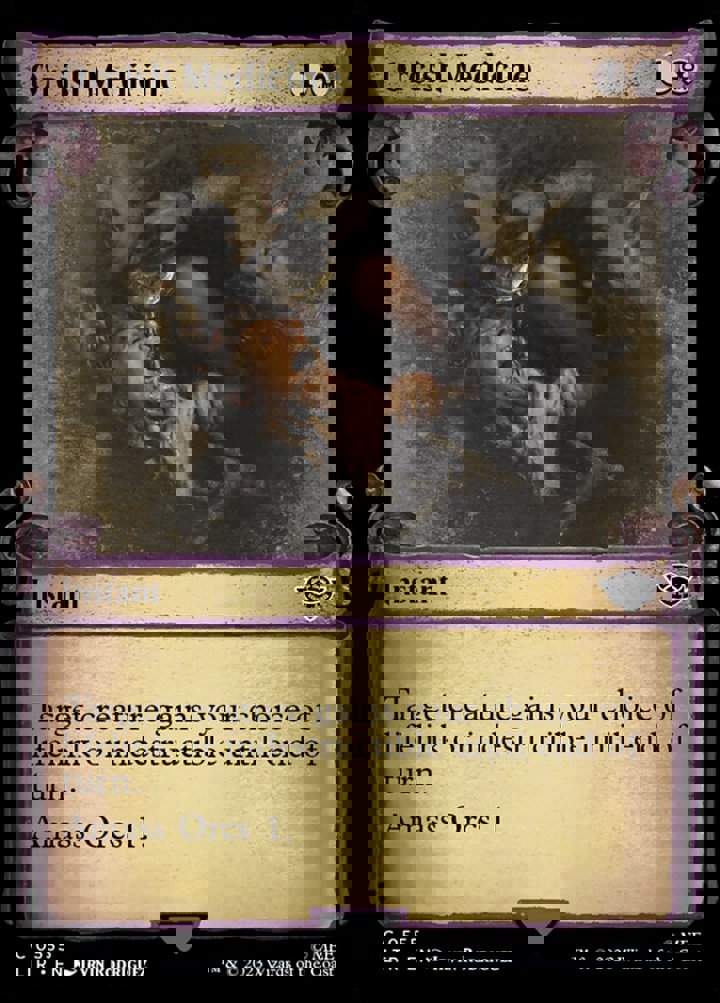 Orcish Medicine (V.2)