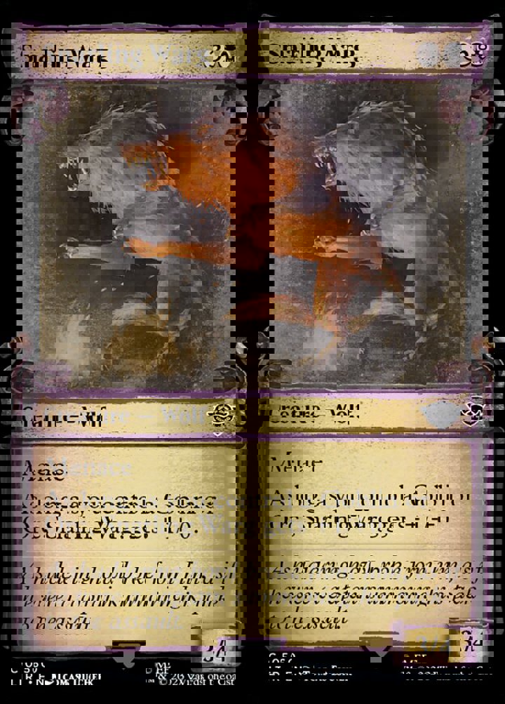 Snarling Warg (V.1)