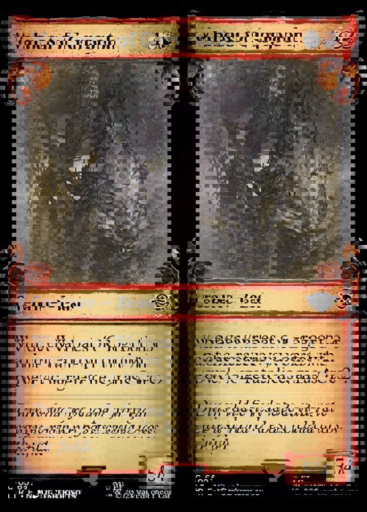 Warbeast of Gorgoroth (V.1)