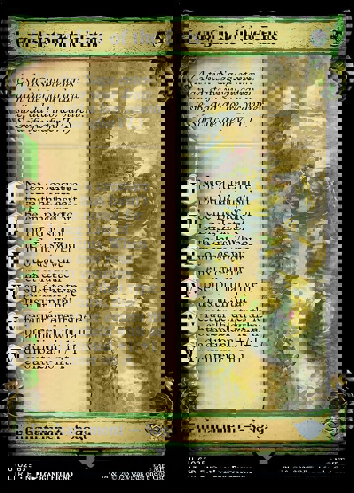 Long List of the Ents (V.1)