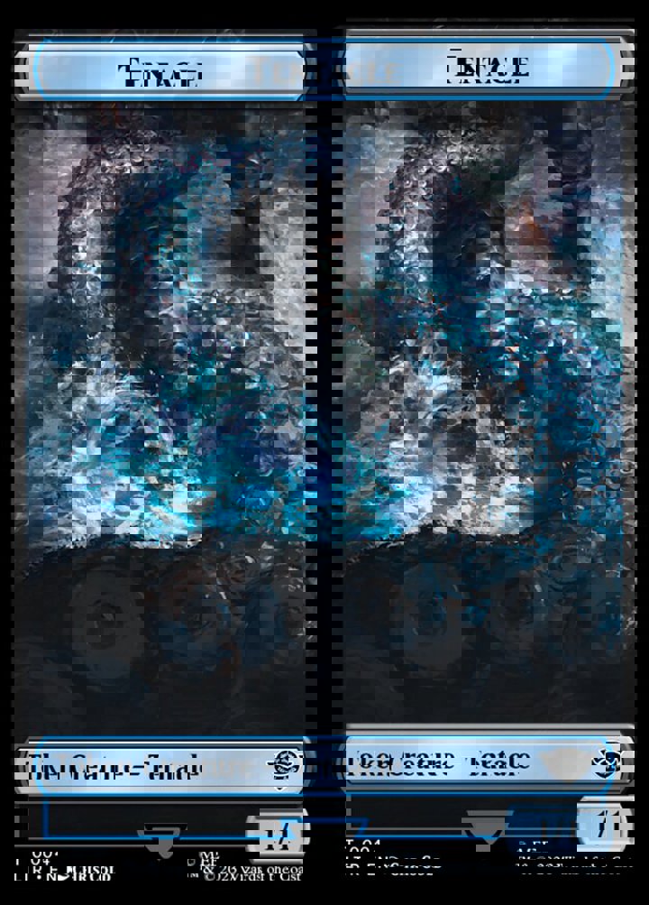Tentacle Token (Blue 1/1)
