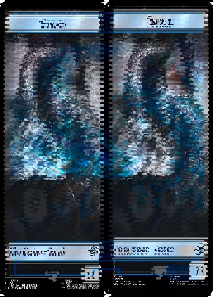 Tentacle Token (Blue 1/1)